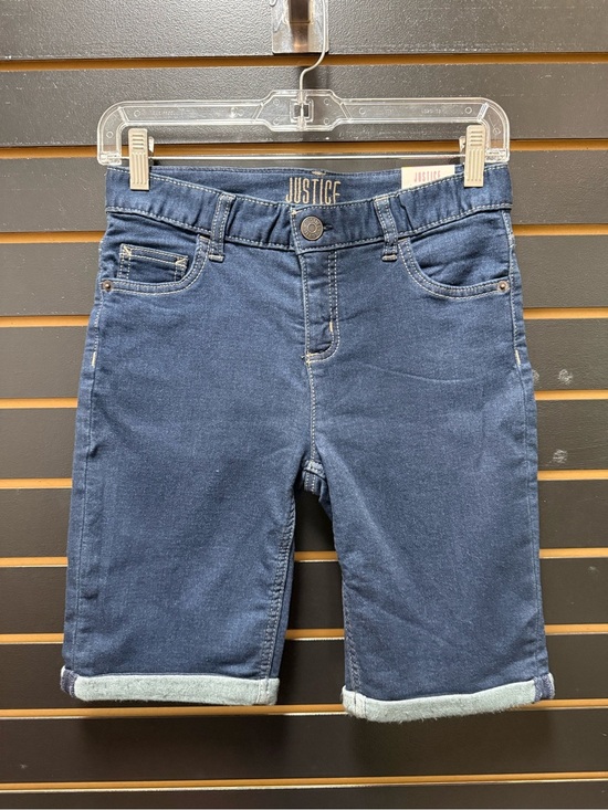 Justice Other - NWT Justice Bermuda Jean Shorts Dark Wash Soft & Stretchy Size 16